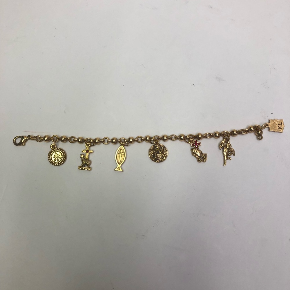 Vatican Collection Bracelets Gold tone New - Picture 4 of 6